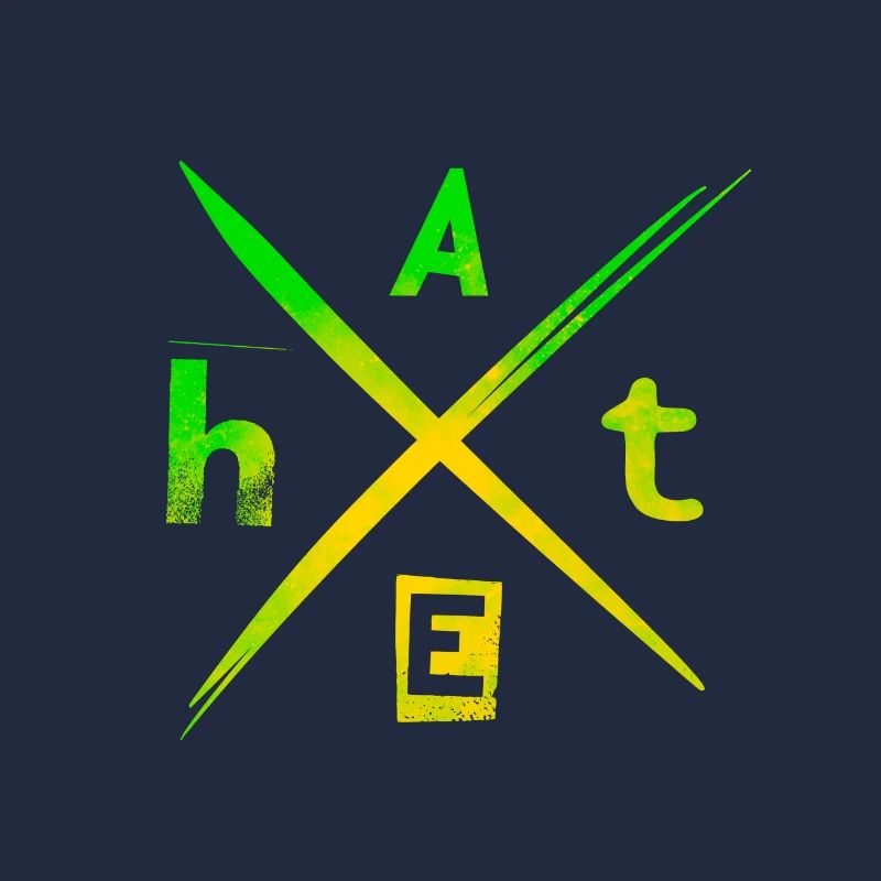 H A T E hate