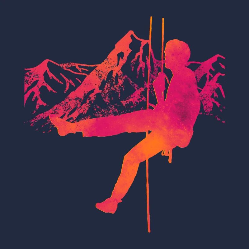Climbing climbing art climber / climber