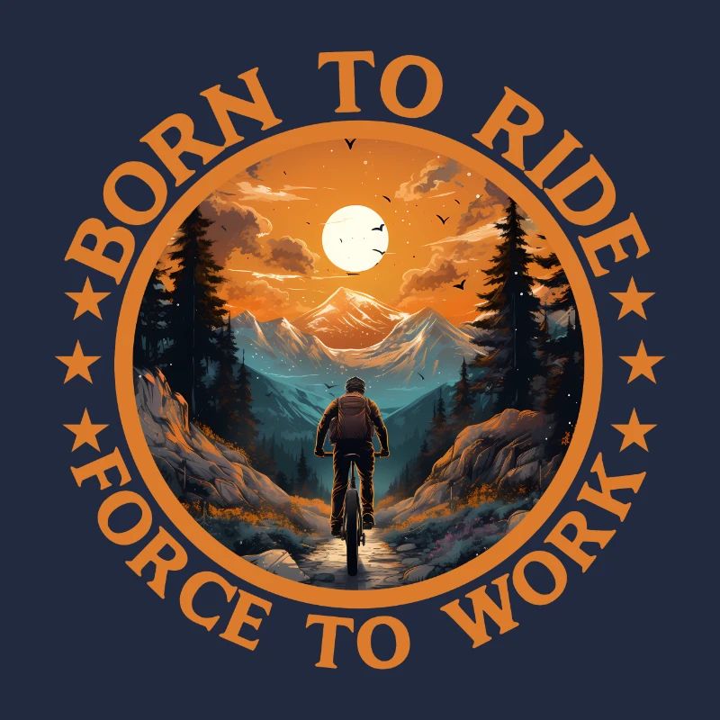 Mountainbiker Downhill MTB Mountainbikes