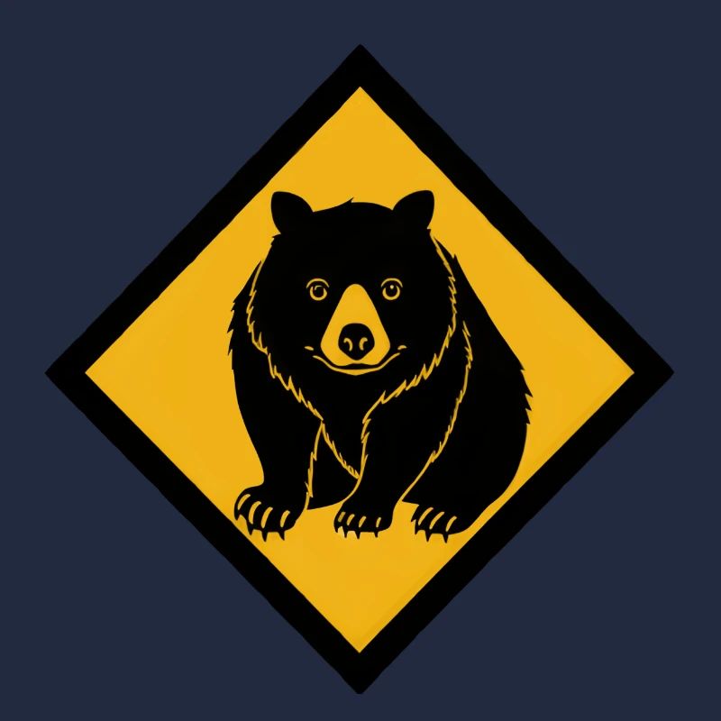 Panneau de signalisation Wombat Australie