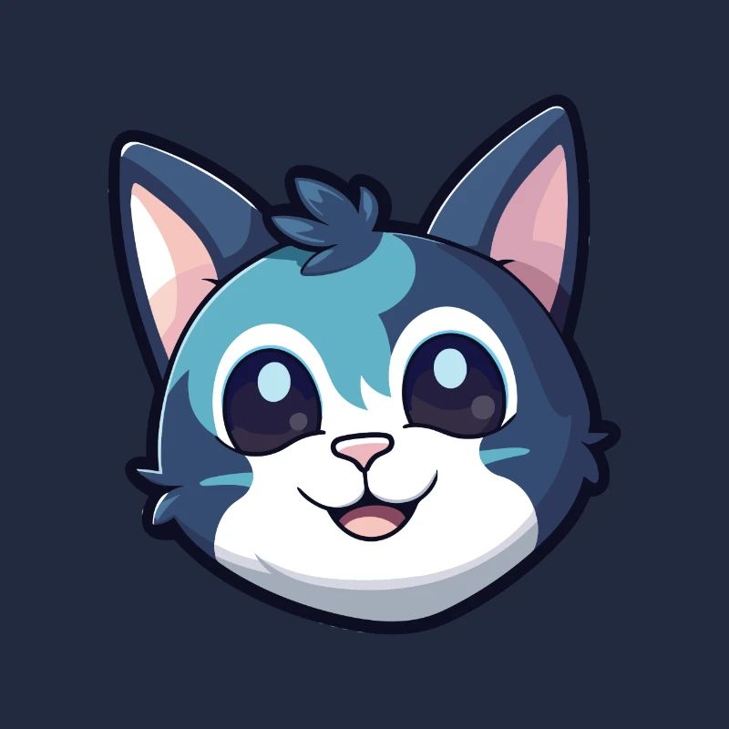 Illustration d’aquarelle de bande dessinée de chat égéen