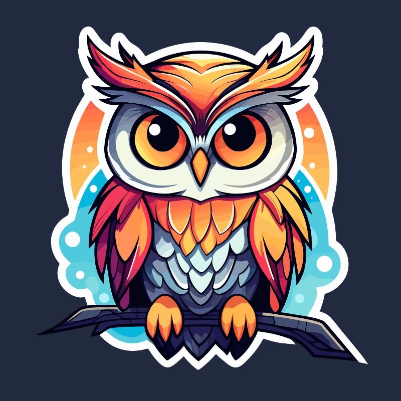 Eule Illustration