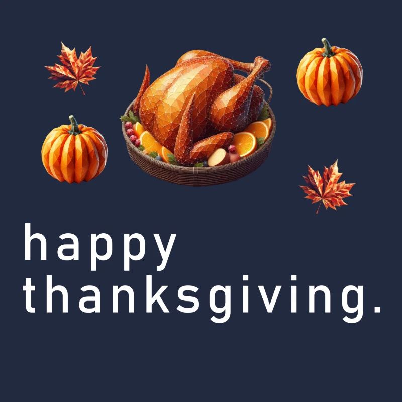 Happy Thanksgiving Polygon