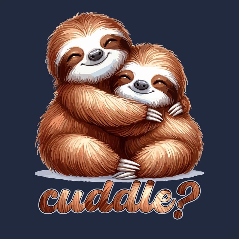 Sloths Sloth Snuggle Gift