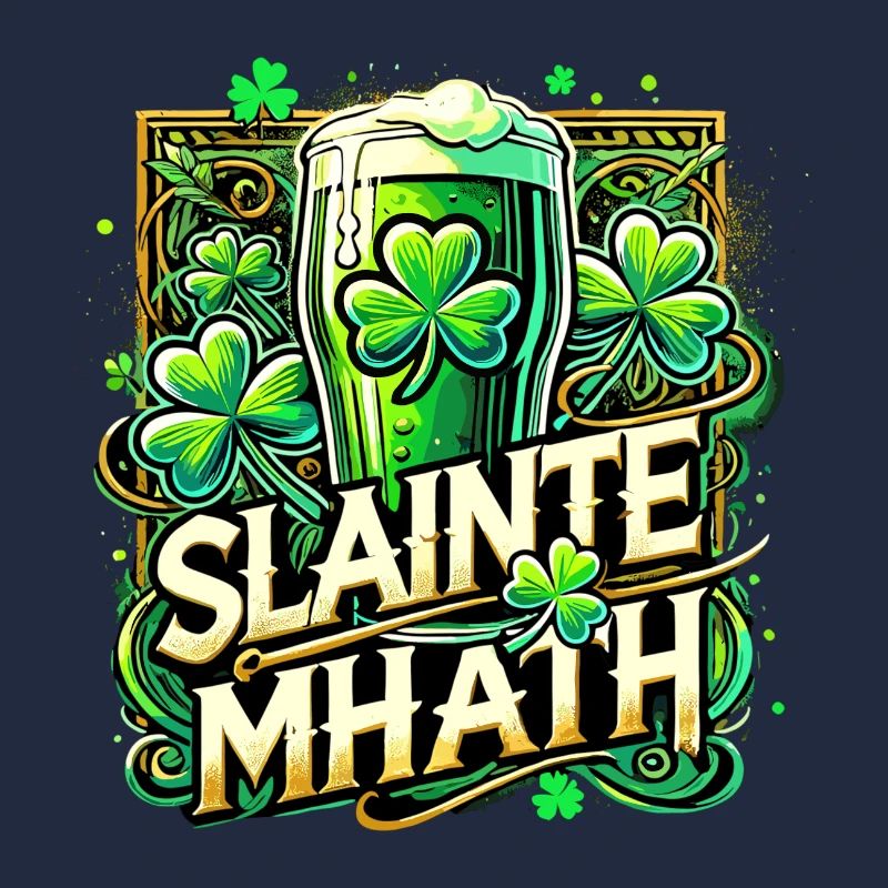 Cadeau de la Saint-Patrick Slainte Mhath Irlande
