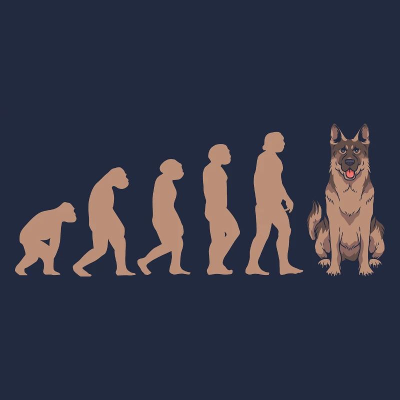 Evolution German Shepherd