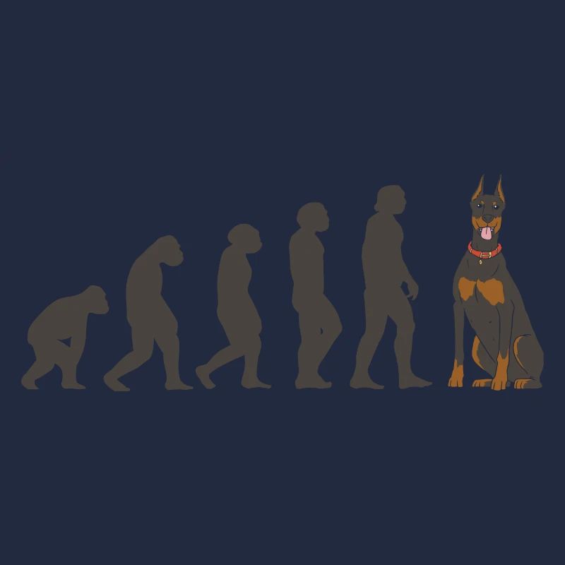 Evolution Doberman Pinscher