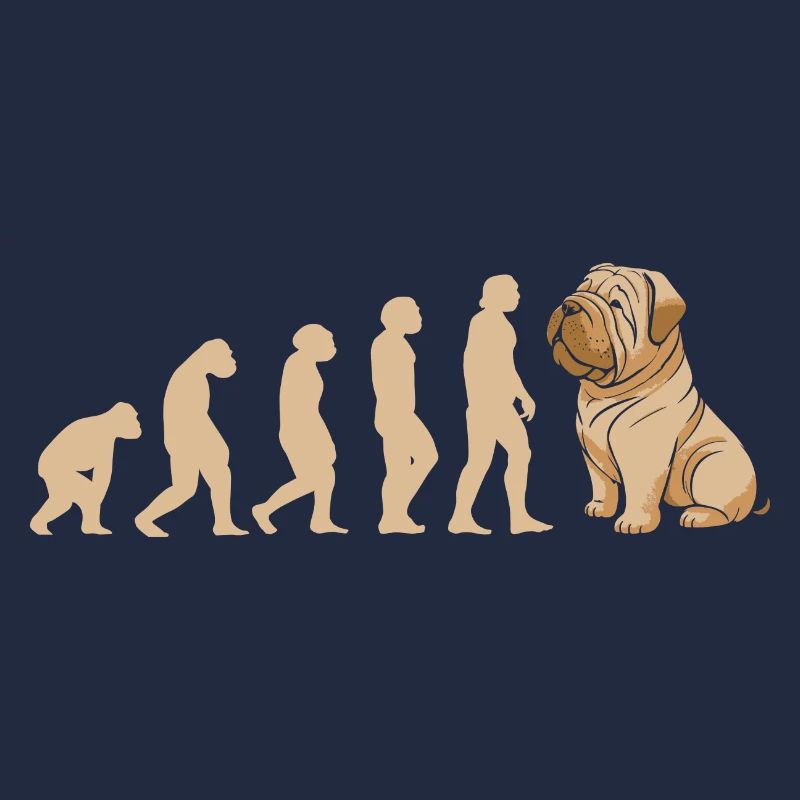 Evolution Shar Pei