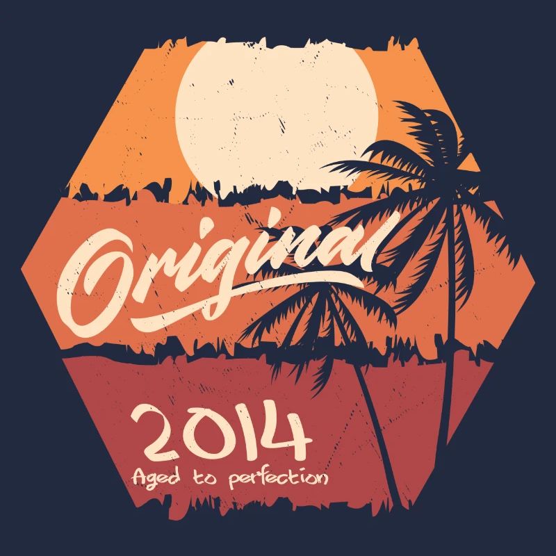 Original 2014 Retro 2014 Geburtstagsgeschenk