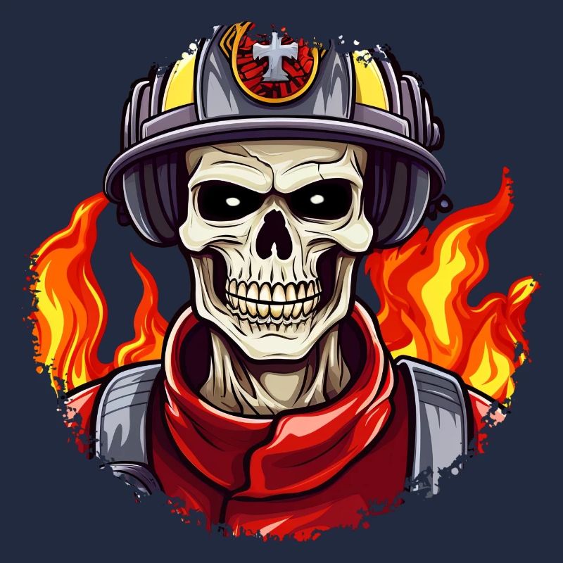 Squelette de pompier