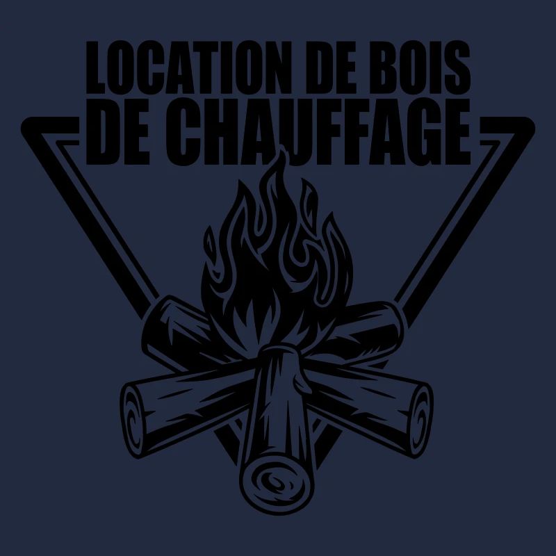 Location de bois de chauffage | couleur modifiable