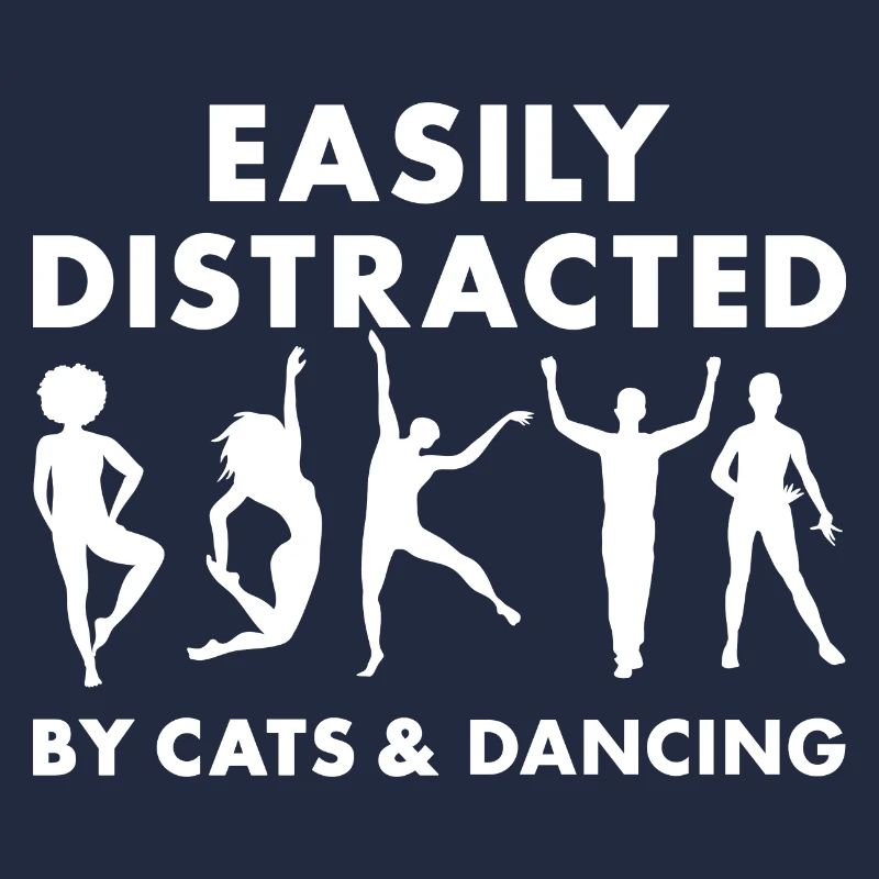 Dancer Easily Distracted By Cats And Dancing