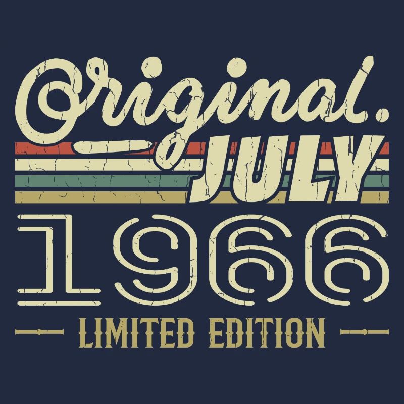 Juli 1966 Original Geburtstagsgeschenk 1966