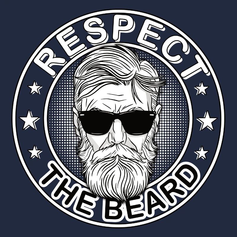 Respect the Beard 3 Days Beard Upper Lip Beard