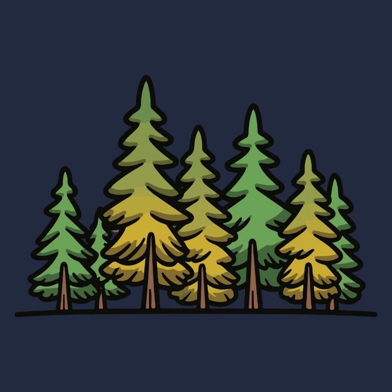 Wald Bäume