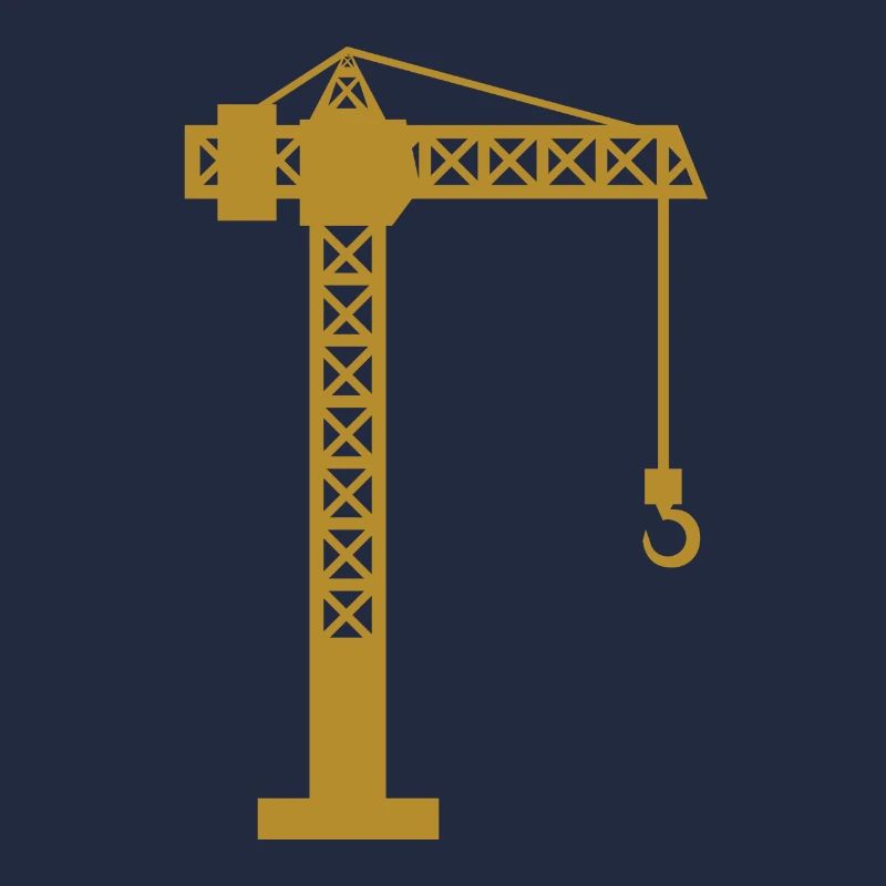 Crane construction site