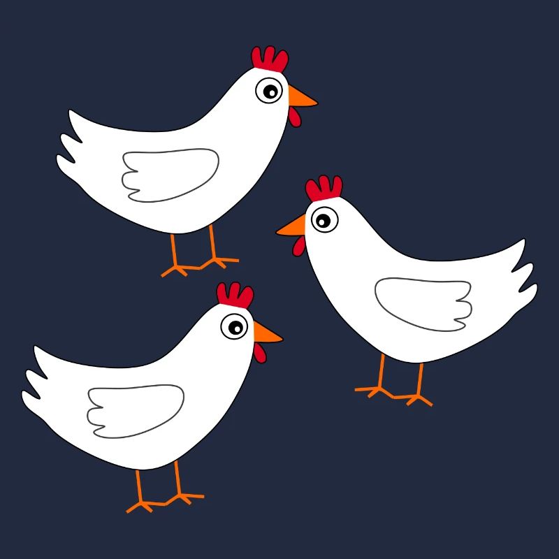 Chicken White White Chickens Hens Easter