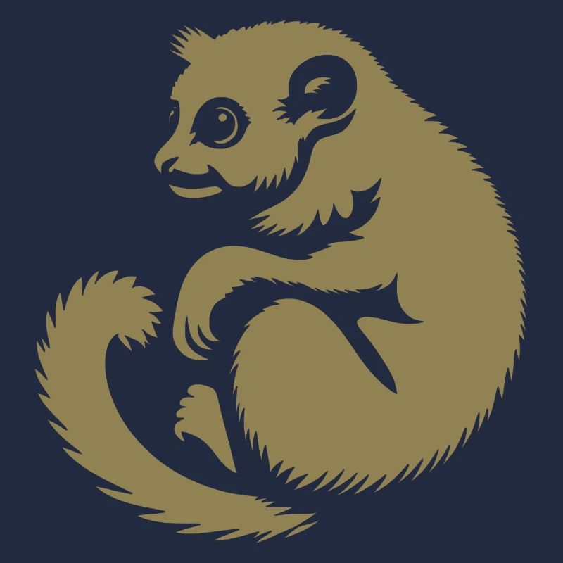 Loris Slowlori Silhouette Säugetier