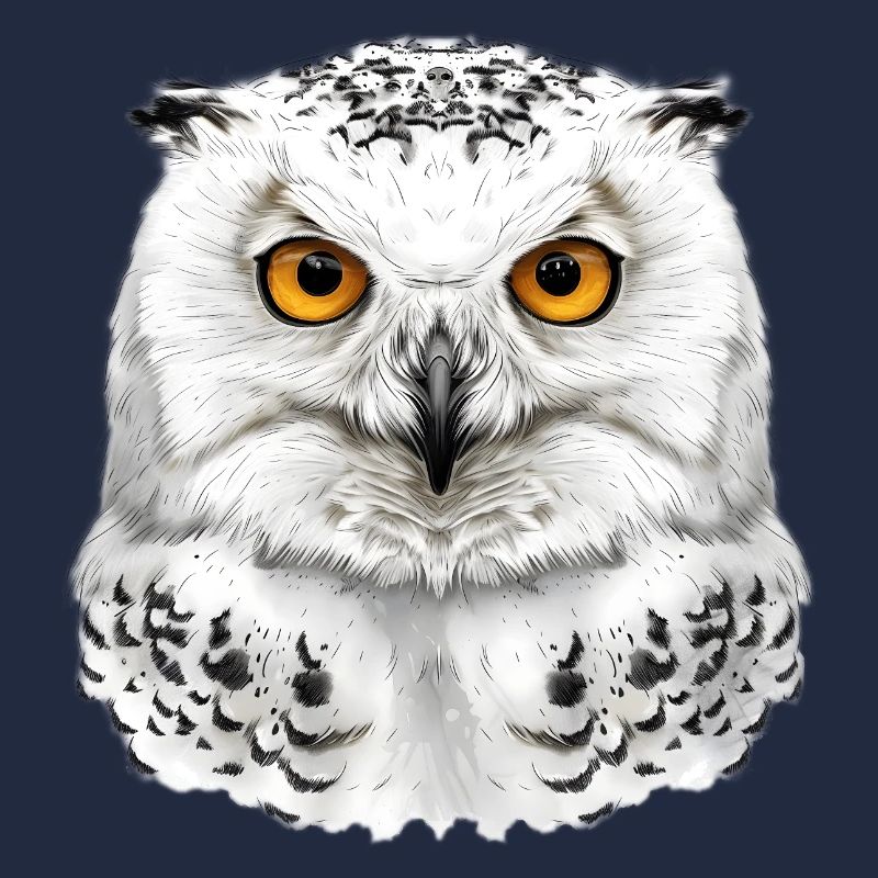 Snowy Owl Head