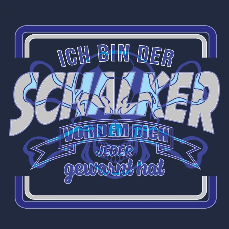 Schalker Warnung | Gelsenkirchen Schalke Geschenk