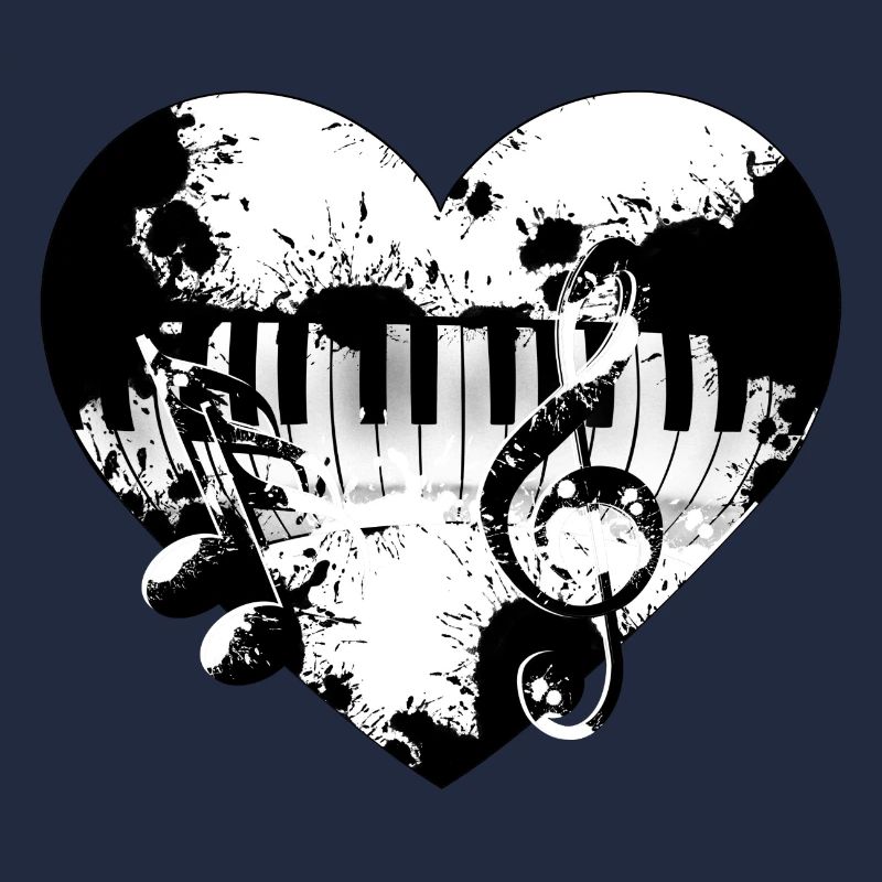 Clavier coeur