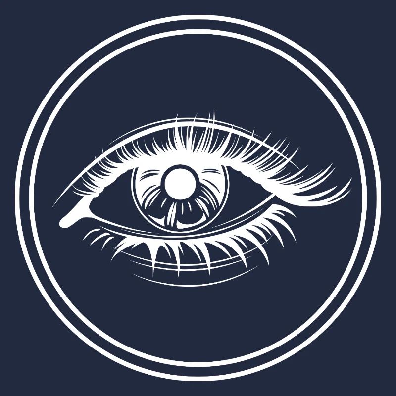 Eye symbol eyelashes