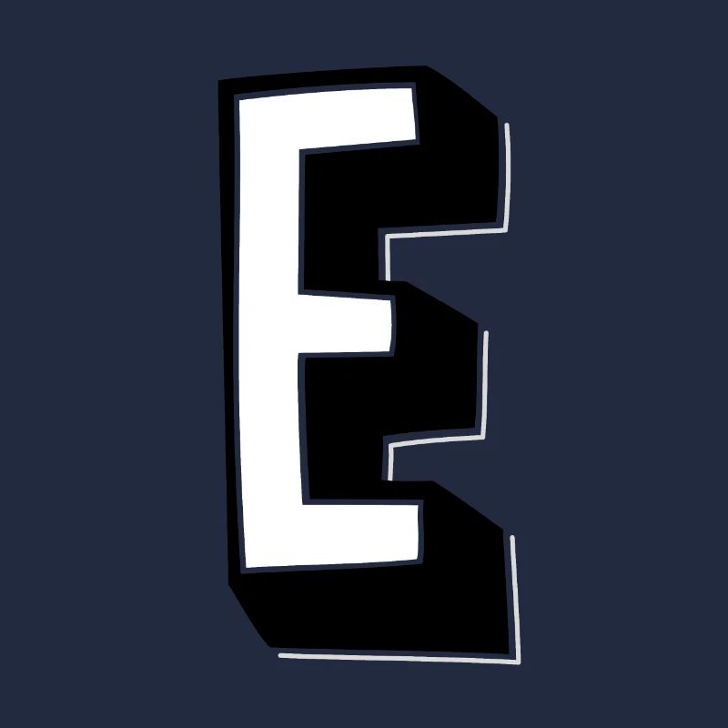 Lettre E - Alphabet E