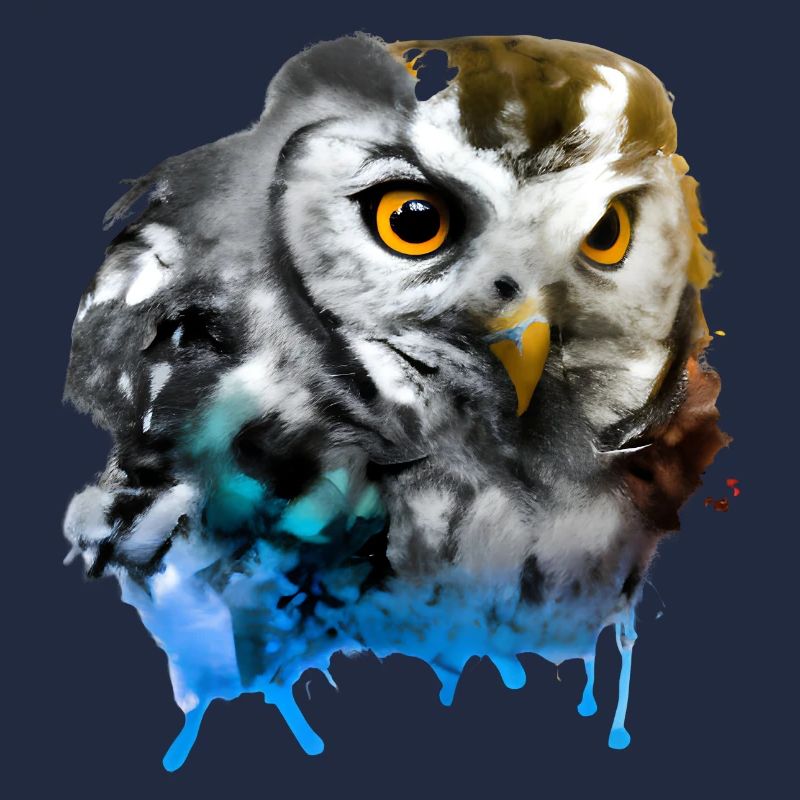 Bunte Eule