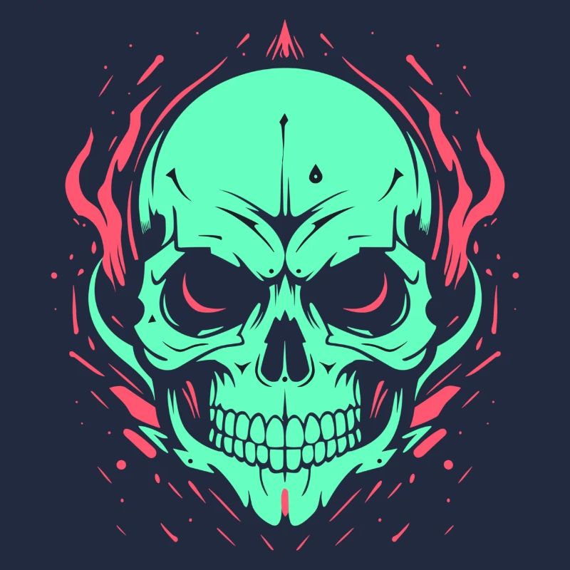 Skull neon