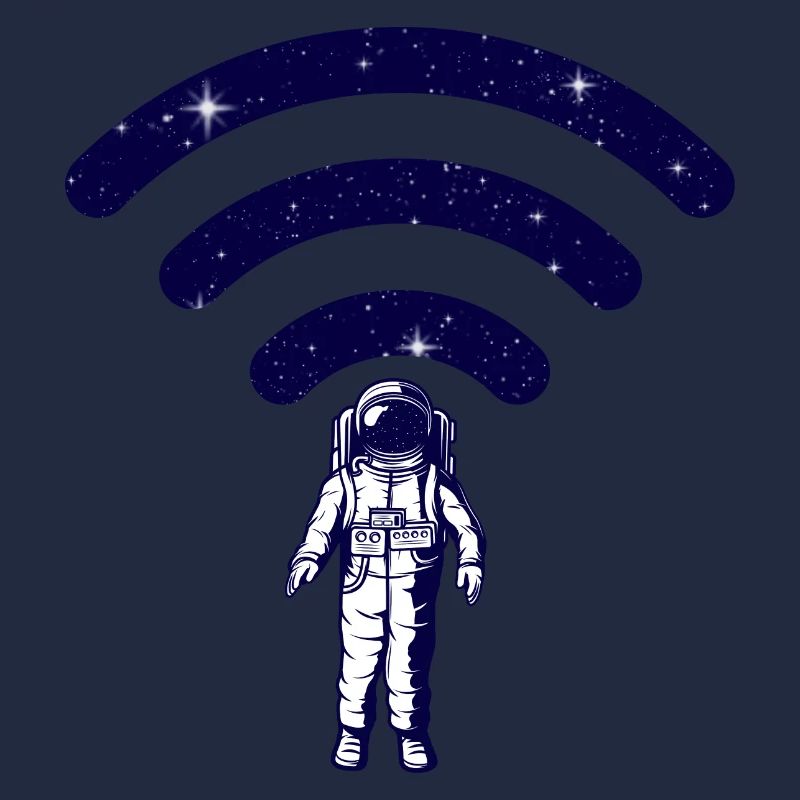 Espace wifi astronaute