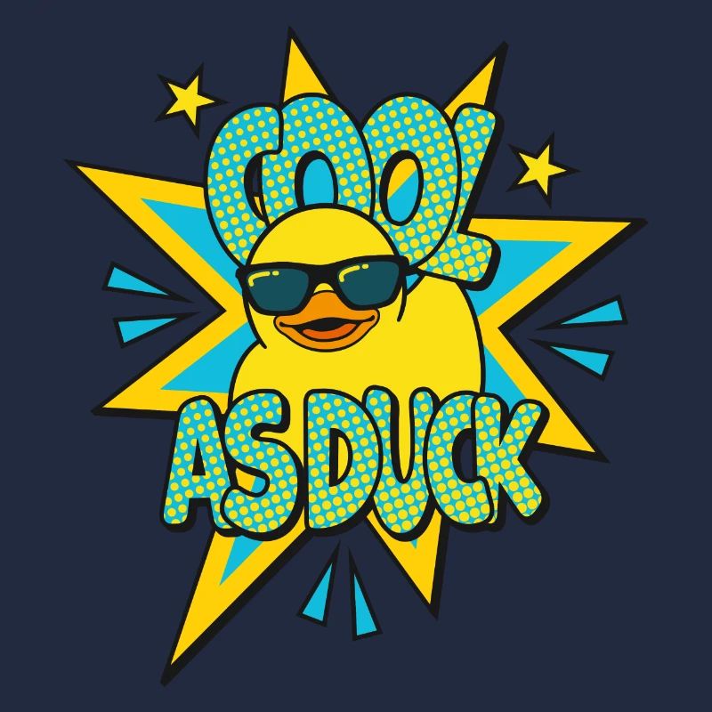 Cool as Duck Rubber Ducks Ducks Ducks