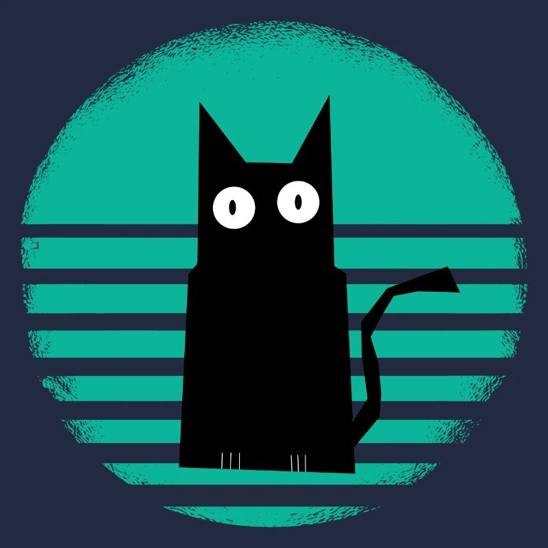 Chat noir Sunset Mint