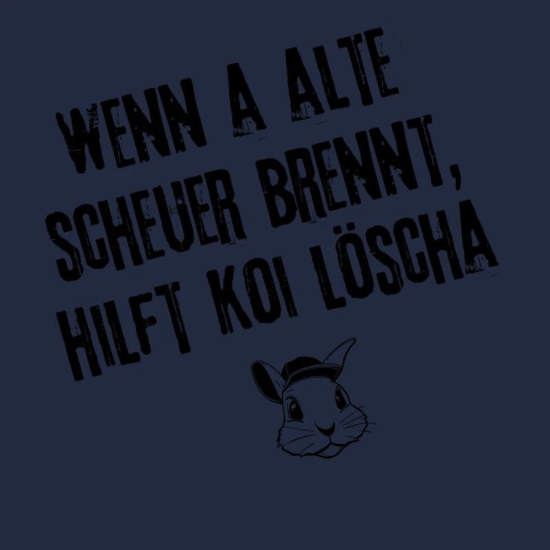 Brennende Scheuer | Redewendung