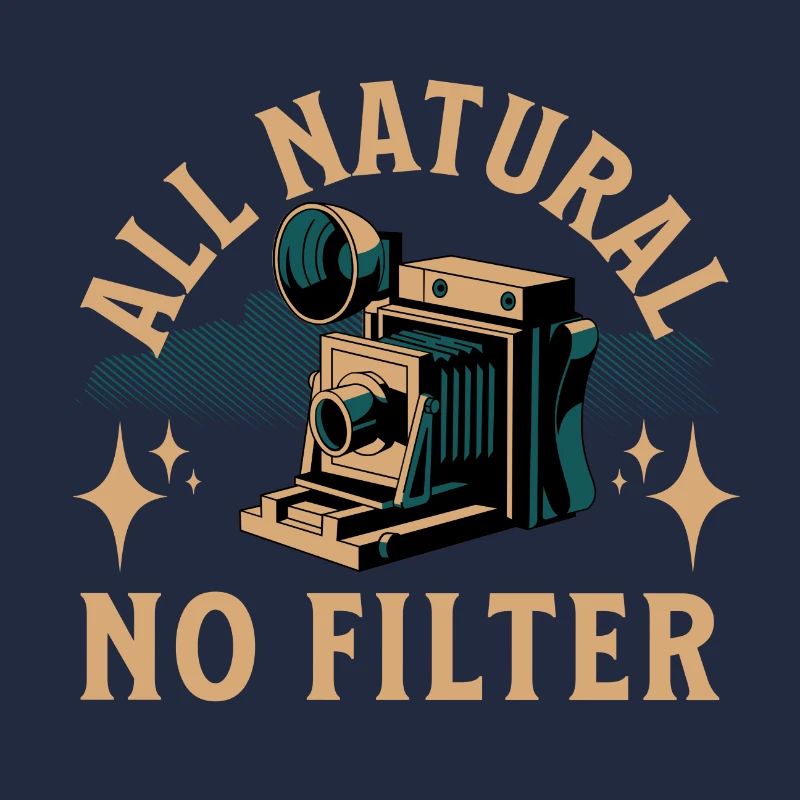 All Natural No Filter Vintage Camera