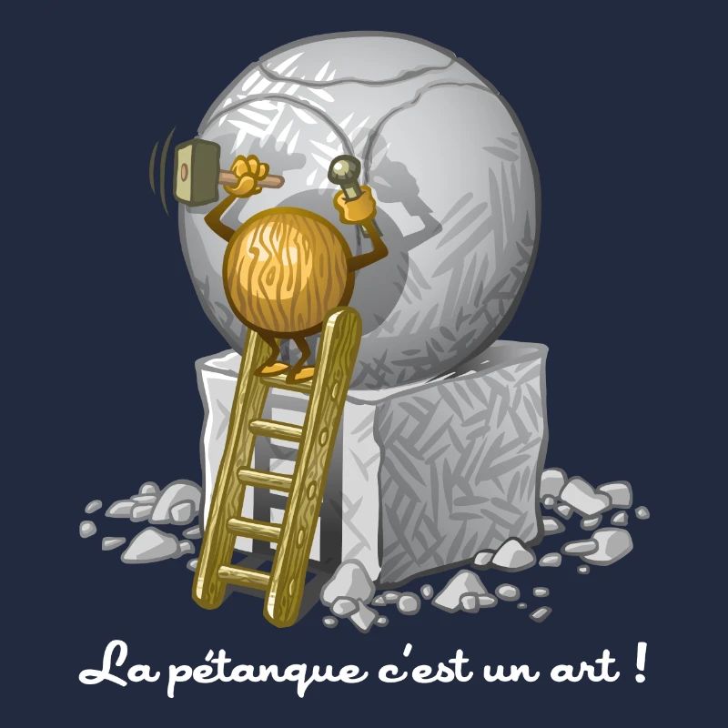 Pétanque ist eine Kunst