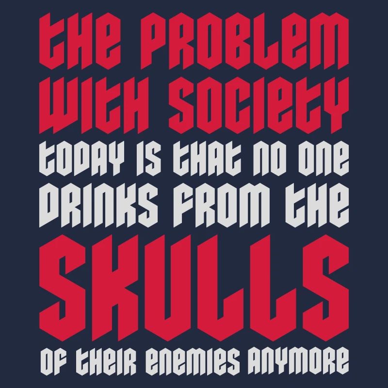 drinks from enemies skulls