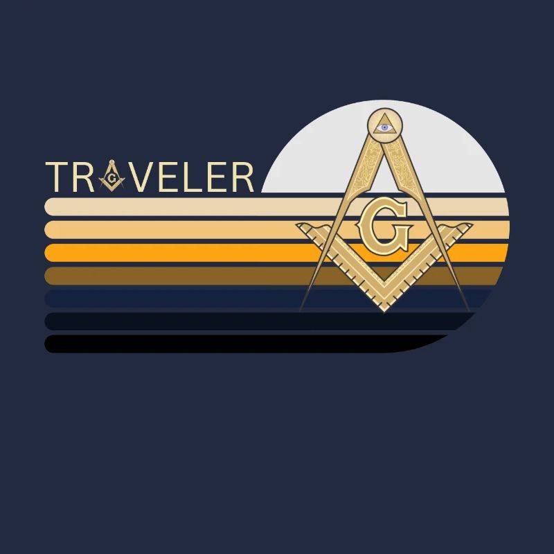 Francs-maçons Franc-maçonnerie Compass Tshirt