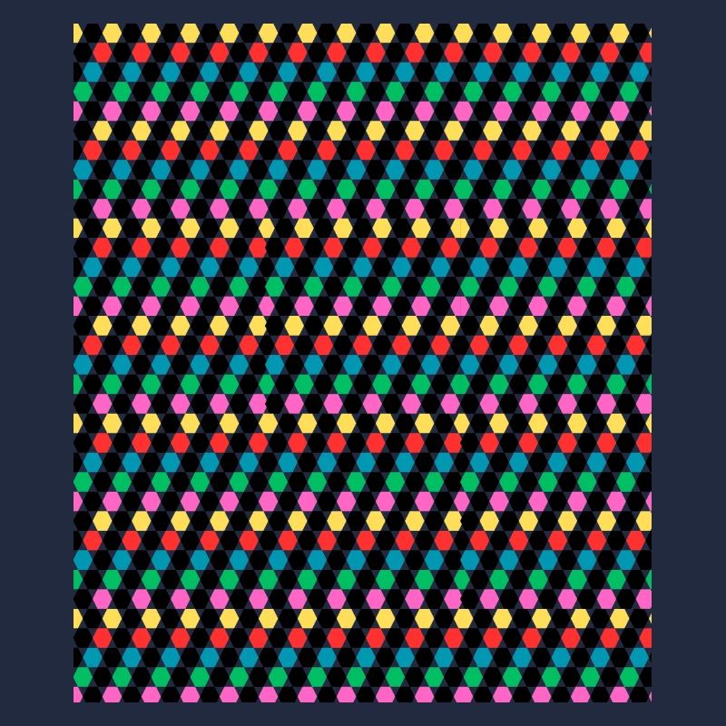 Rhombus pattern design