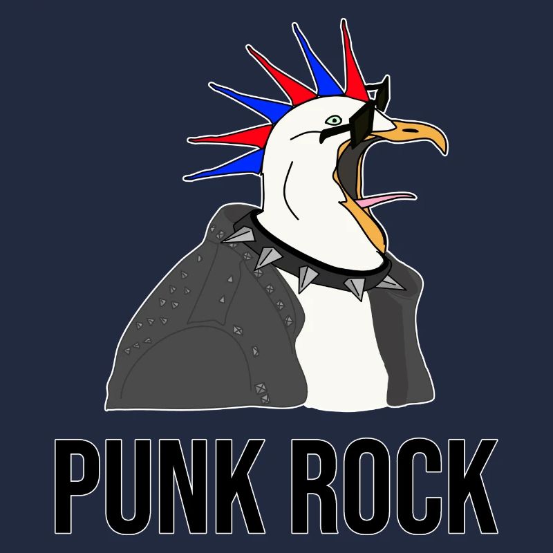 Punker Möwe