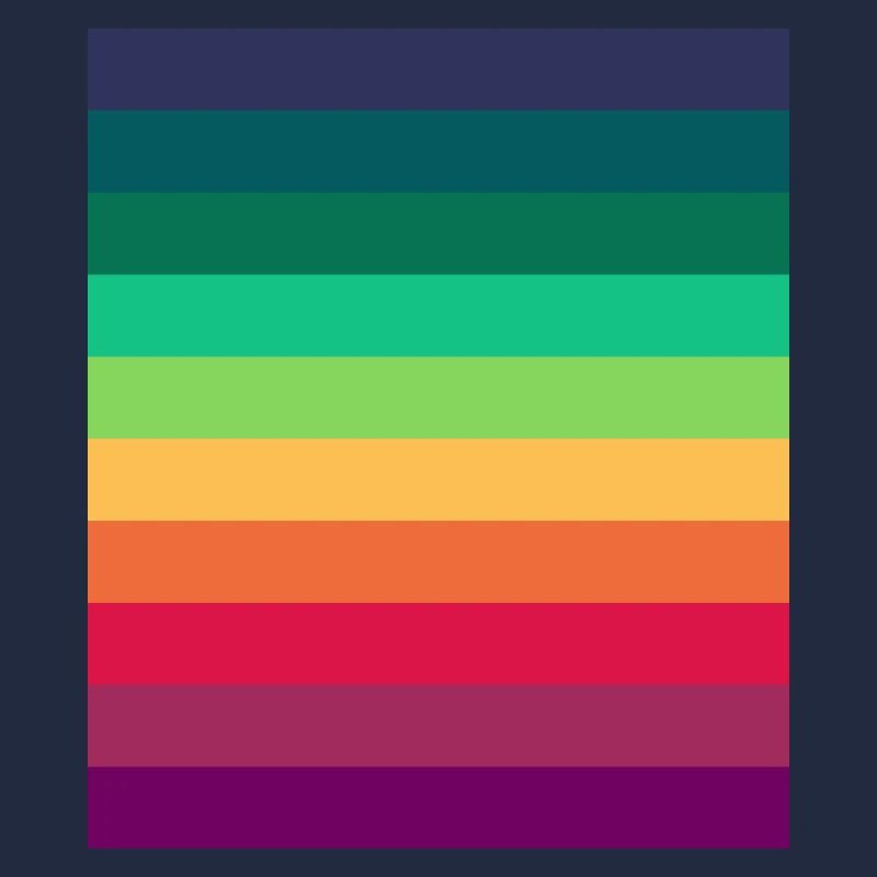 Regenbogen Fläche