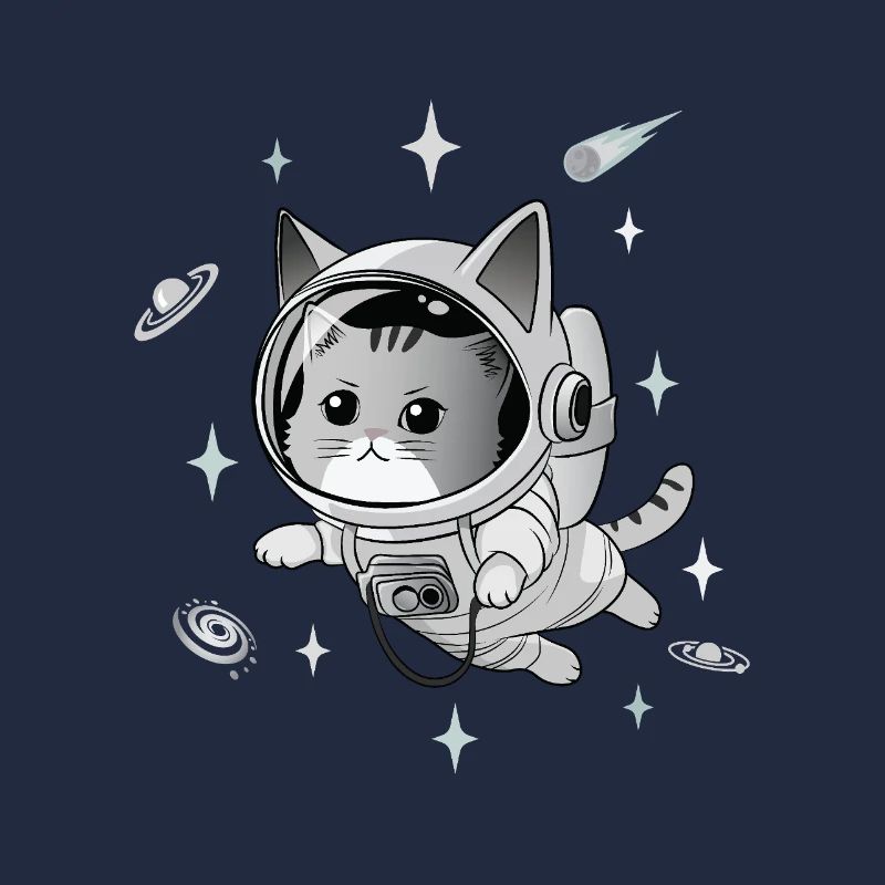 Astronaut Katze