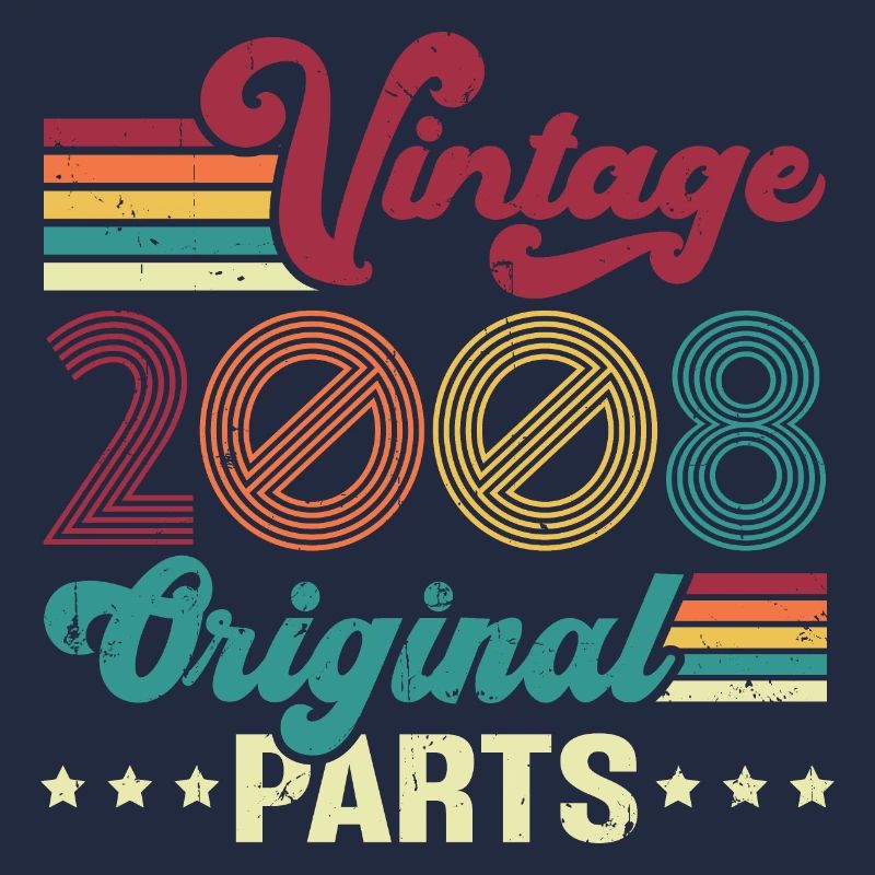 Vintage 2008 Original, Geburtstagsgeschenk