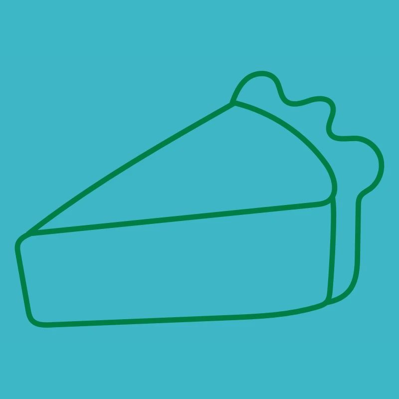 A single slice of pie