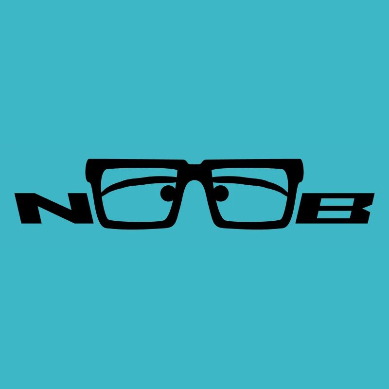 Noob verres visage comique Nerd