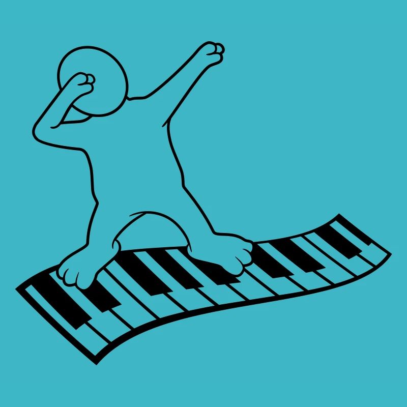 piano dab dabbing music dance keyboard piano ta