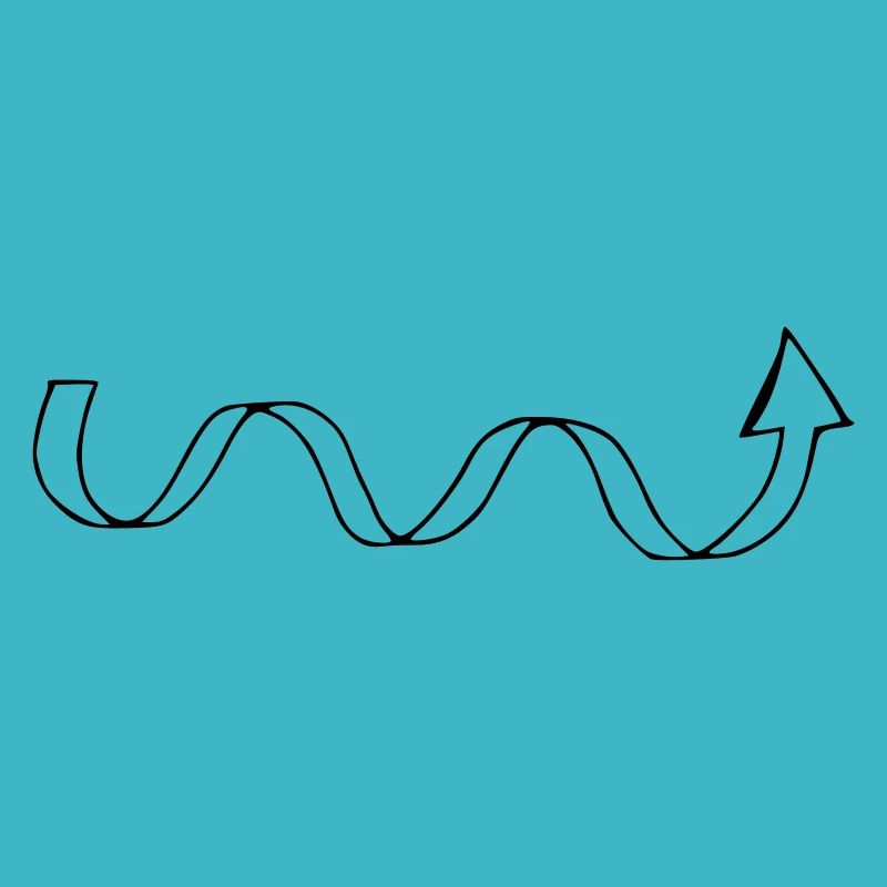 Flèche Serpent Flèches Forme Symbole Vecteur