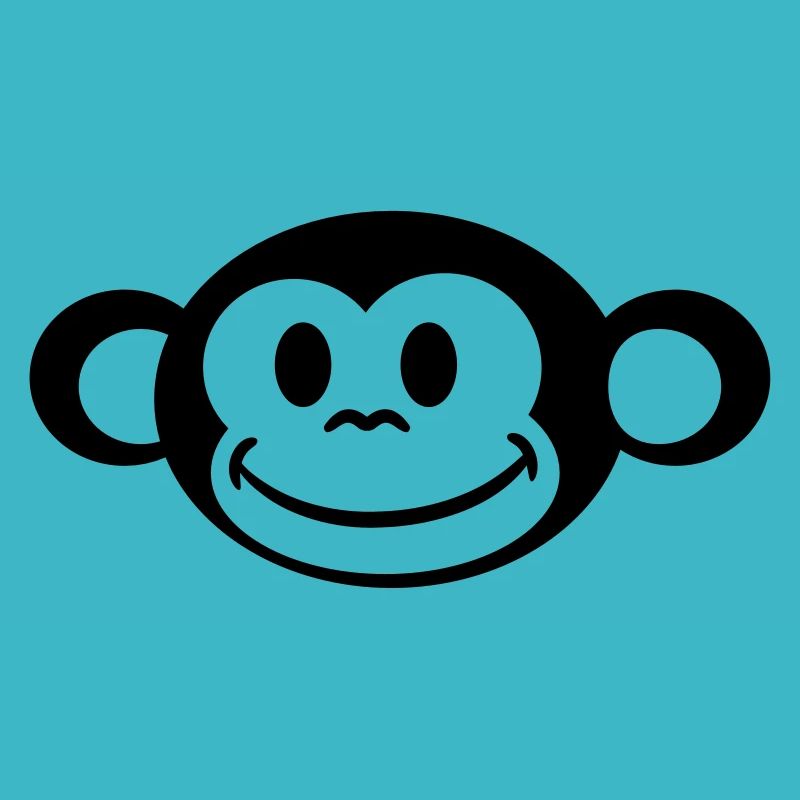 Peu drôle doux singe mignon