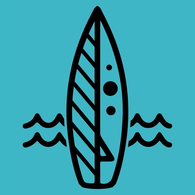 Surfboard icon icon