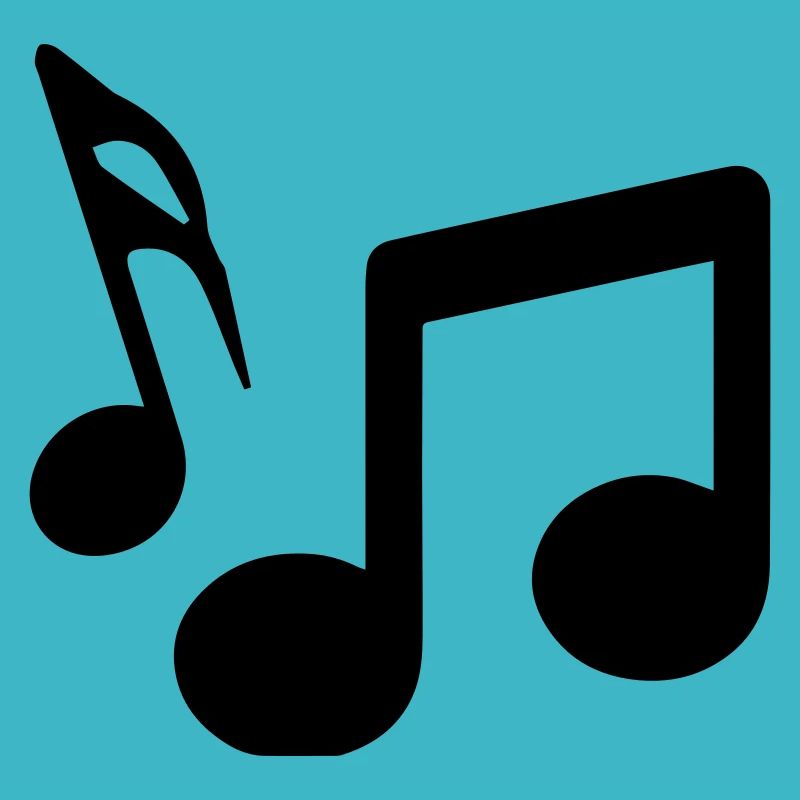 Panneau des notes de musique