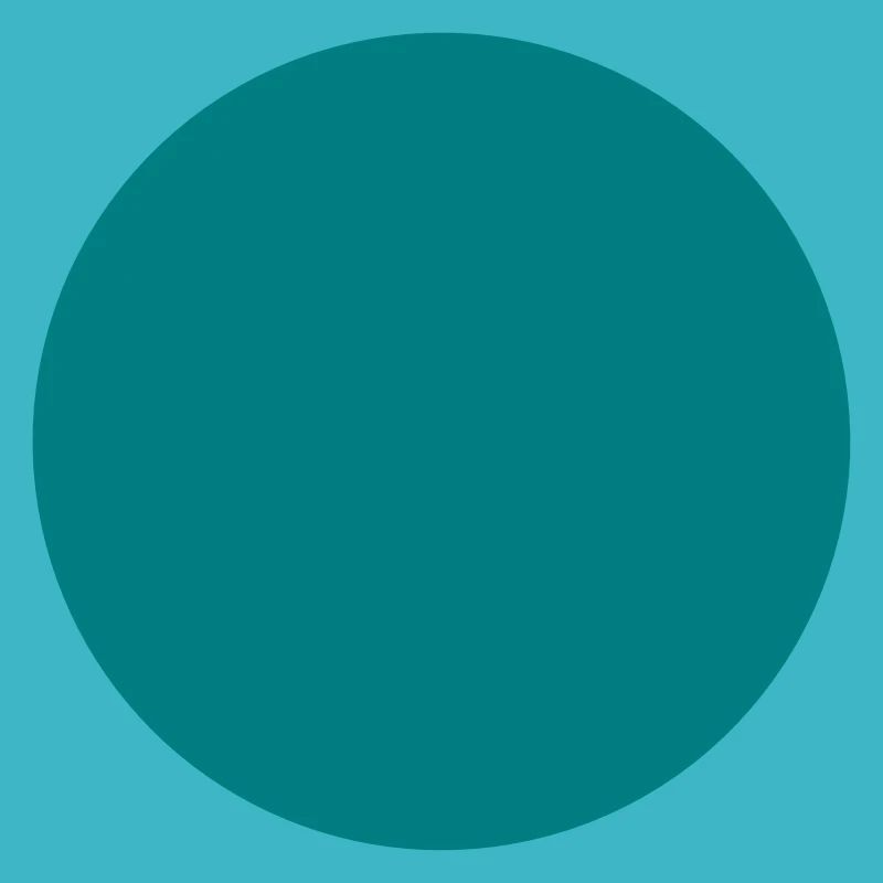 Ein blauer Kreis